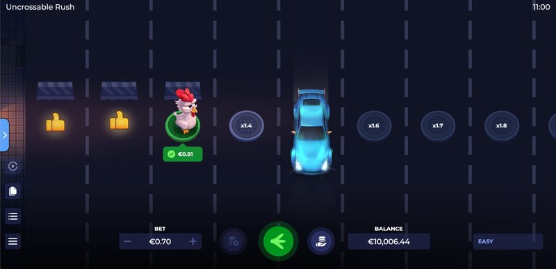 Découvrez l'Incroyable Vitesse de l'Uncrossable Rush : Jouez aux Slots en Ligne