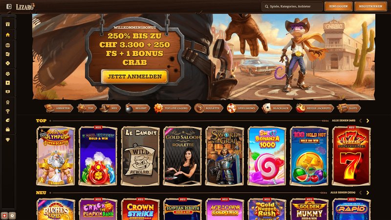 Découvrez le Lizaro Casino En Ligne, le Bonus Sans Dépôt Attendant !