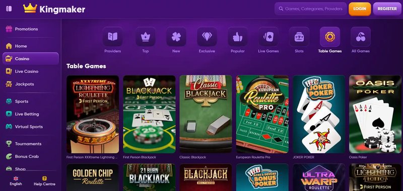 Panoramica di kingmaker casino bonus